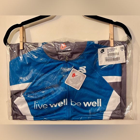 Live Well Be Well KP - Tech Men Short Sleeve Jersey Club Cut “CS Sport”, NWT - Picture 4 of 6